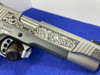 Kimber Stainless LW .45 ACP 5" Blk/SS *BEAUTIFUL LASER ENGRAVED SLIDE*