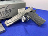 Kimber Stainless LW .45 ACP 5" Blk/SS *BEAUTIFUL LASER ENGRAVED SLIDE*