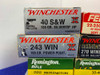 160Rds Mixed Caliber Ammunition *HORNADY, WINCHESTER, FEDERAL, + REMINGTON*