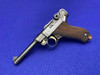 1915 DWM P.08 Luger 9mm Blue 4" *COLLECTIBLE GERMAN WORLD WAR I PISTOL*