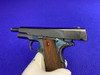 *HISTORICAL - SERIAL #C899* 1912 Colt Government Commercial Fire Blue GRAIL