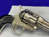 1901 Colt SAA 45Colt 4.75" *BURT SINCLAIR HAND MASTER ENGRAVED* Indian Head