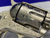 1901 Colt SAA 45Colt 4.75" *BURT SINCLAIR HAND MASTER ENGRAVED* Indian Head