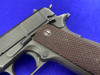 1943 Colt M1911A1 US Army .45ACP 5" *DESIRABLE WWII ERA MILITARY 1911*