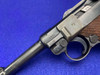 1938 Mauser Luger P08 9mm 4" Blued *HIGHLY DESIRABLE S/42 MARKED EXAMPLE*