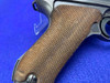 1938 Mauser Luger P08 9mm 4" Blued *HIGHLY DESIRABLE S/42 MARKED EXAMPLE*