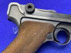 1938 Mauser Luger P08 9mm 4" Blued *HIGHLY DESIRABLE S/42 MARKED EXAMPLE*
