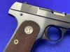 1931 Colt 1903 Pocket Hammerless .32 Auto Blue *GORGEOUS COLT POCKET MODEL*