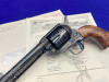*KELLY LASTER CATTLE BRAND ENGRAVED* 1959 Colt SAA 45Colt Fire Blue 2nd Gen