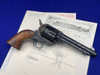 *KELLY LASTER CATTLE BRAND ENGRAVED* 1959 Colt SAA 45Colt Fire Blue 2nd Gen