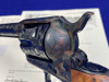 *KELLY LASTER CATTLE BRAND ENGRAVED* 1959 Colt SAA 45Colt Fire Blue 2nd Gen