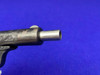 FN Browning 1922 10/22FN 7.65mm 4.5" *MASTERFULLY ENGRAVED SCROLLWORK*