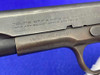 1918 Colt 1911 Military .45ACP 5" *HIGHLY SOUGHT AFTER COLT* Black Army