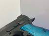 CZ Shadow 2 SA 9mm Black 4.89" *BEAUTIFUL BLUE ALUMINUM GRIPS* Unfired NIB