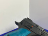 CZ Shadow 2 SA 9mm Black 4.89" *BEAUTIFUL BLUE ALUMINUM GRIPS* Unfired NIB