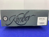 Kimber CDS9 (OR)(RL)(TFS) 9mm KimPro II *IMPRESSIVE SEMI-AUTOMATIC PISTOL* 