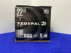 1,100 Rounds Federal .22 Long Rifle 38Gr Ammo *1260 FPS MUZZLE VELOCITY*