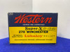 20Rds Vintage Western Super-X .270 Win 150Gr Ammunition *COLLECTIBLE BOX*