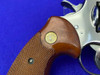 1965 Colt Python .357 Magnum Nickel 6" *NICKEL PYTHON w/ HOLLOW UNDERLUG*
