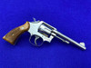 Smith Wesson 10-5 .38 SPL Nickel 5" *SCARCE DETROIT POLICE ISSUE EXAMPLE*