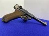 1916 DWM P.08 Luger 9mm Blue 4" -COLLECTIBLE GERMAN MADE HANDGUN- Iconic-GID1201300372