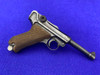 1942 Mauser-Werke P.08 Luger 9mm 4" Blued *HISTORIC WWII-ERA PISTOL*