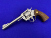 1956 Colt Officers Model Match .22 LR 6" Nickel*VINTAGE COLT DOUBLE-ACTION*
