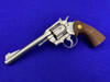 1956 Colt Officers Model Match .22 LR 6" Nickel*VINTAGE COLT DOUBLE-ACTION*