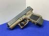 Glock 26 Gen 3 9mm 3.43" Black/FDE *EXCELLENT CONCEALABLE POCKET PISTOL*