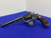 1953 Smith & Wesson K-22 Masterpiece .22 LR Blued 6" *CLASSIC PRE-MODEL 17*