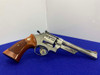 Smith Wesson 27-2 .357 Mag Nickel 6" *PINNED & RECESSED N-FRAME REVOLVER*
