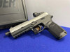 Sig Sauer P320 9mm 5" Stainless *SILENCERCO THREADED BARREL W/ EXTRA FRAME*