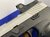 Sig Sauer P320 9mm 5" Stainless *SILENCERCO THREADED BARREL W/ EXTRA FRAME*