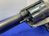 1959 Ruger Blackhawk .44 Mag 6.5" Blued *GENUINE STAG GRIPS SINGLE-ACTION*
