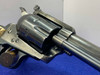 1959 Ruger Blackhawk .44 Mag 6.5" Blued *GENUINE STAG GRIPS SINGLE-ACTION*