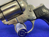 1882 Colt 1877 Thunderer .41 Colt Nickel 4.5" *DESIRABLE ANTIQUE REVOLVER*
