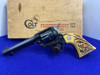 1967 Colt Frontier Scout '62 .22 LR 4.75" *MIDNIGHT FINISH & STAGLON GRIPS*