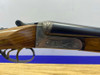 1961 EIG Eibar Spanish 16 Gauge SxS 27.5" *ENGRAVED GAME SCENE*
