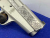 Smith & Wesson Model 3913 9mm 3.5" Stainless *CUSTOM SCROLL ENGRAVED SLIDE*