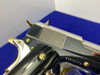 Colt Government .38 Super 5" *STUNNING MIRRORED STAINLESS - GOLD ACCENTS*-GID1203526168