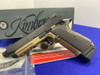 Kimber KDS9c Rail 9mm 4.5" *TWO TONE FDE BLACK KIMPRO FINISH*