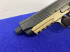 Kimber KDS9c Rail 9mm 4.5" *TWO TONE FDE BLACK KIMPRO FINISH*