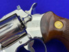1980 Colt Python .357Mag Nickel 6" *DESIRABLE ICONIC SNAKE SERIES REVOLVER*