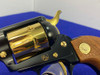 Colt Frontier Scout .22LR Gold 6" *1969 GOLDEN SPIKE COMMEMORATIVE*
