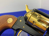 Colt Frontier Scout .22LR Gold 6" *1969 GOLDEN SPIKE COMMEMORATIVE*