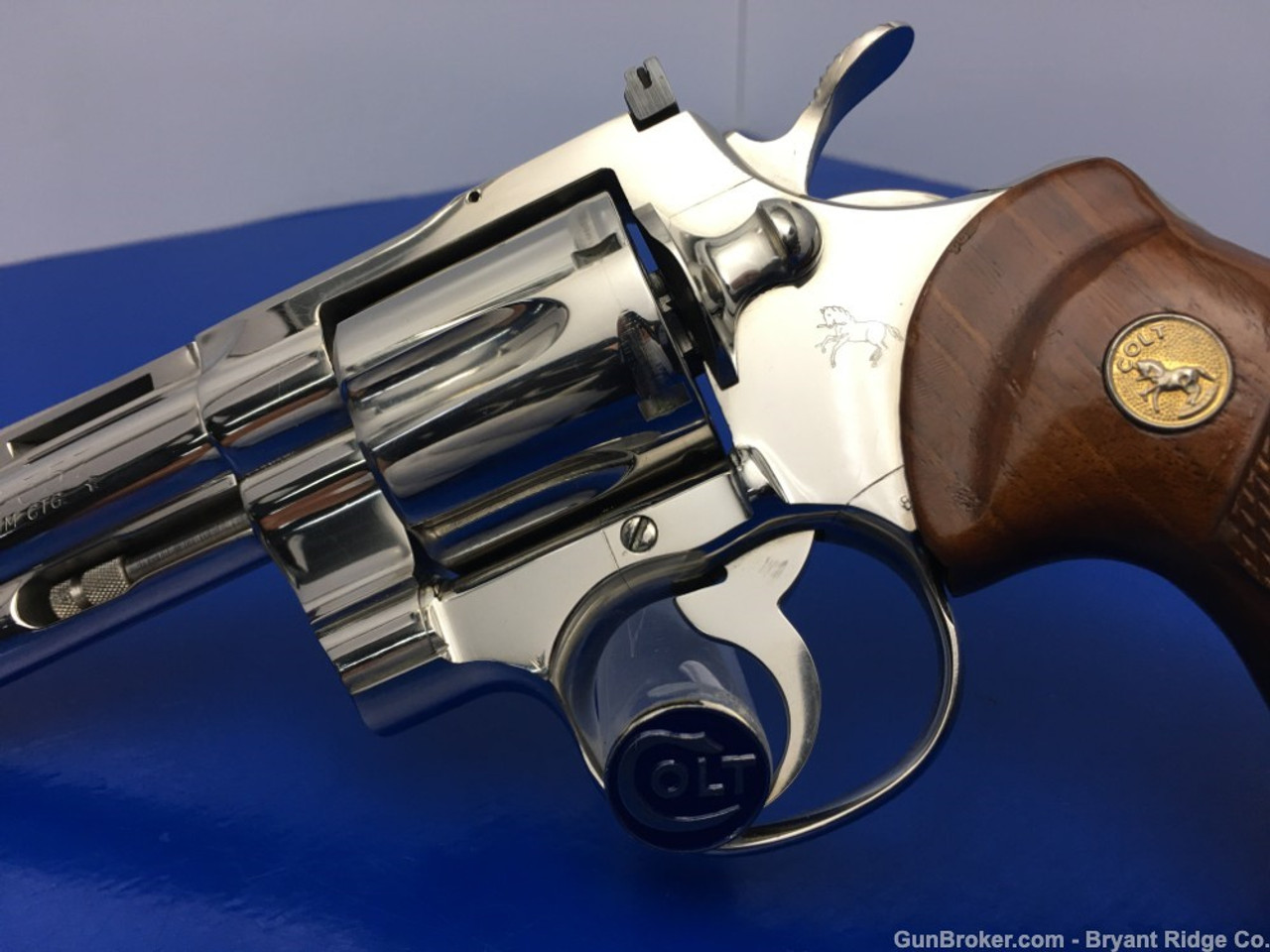 1974 Colt Python .357 Mag Nickel 4