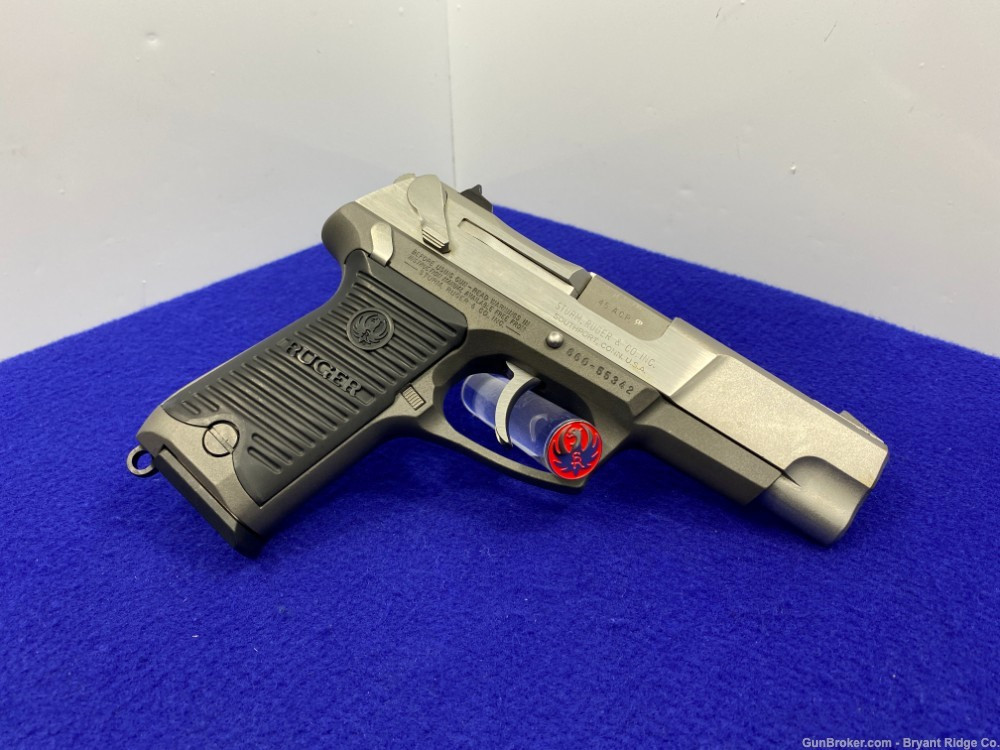 *SOLD* 1992 Ruger Model P90 .45 ACP Stainless 4 1/2