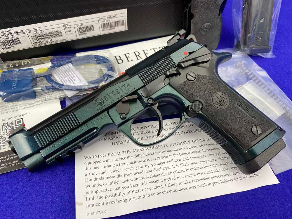 Beretta 92X Performance 9mm Para 4.9