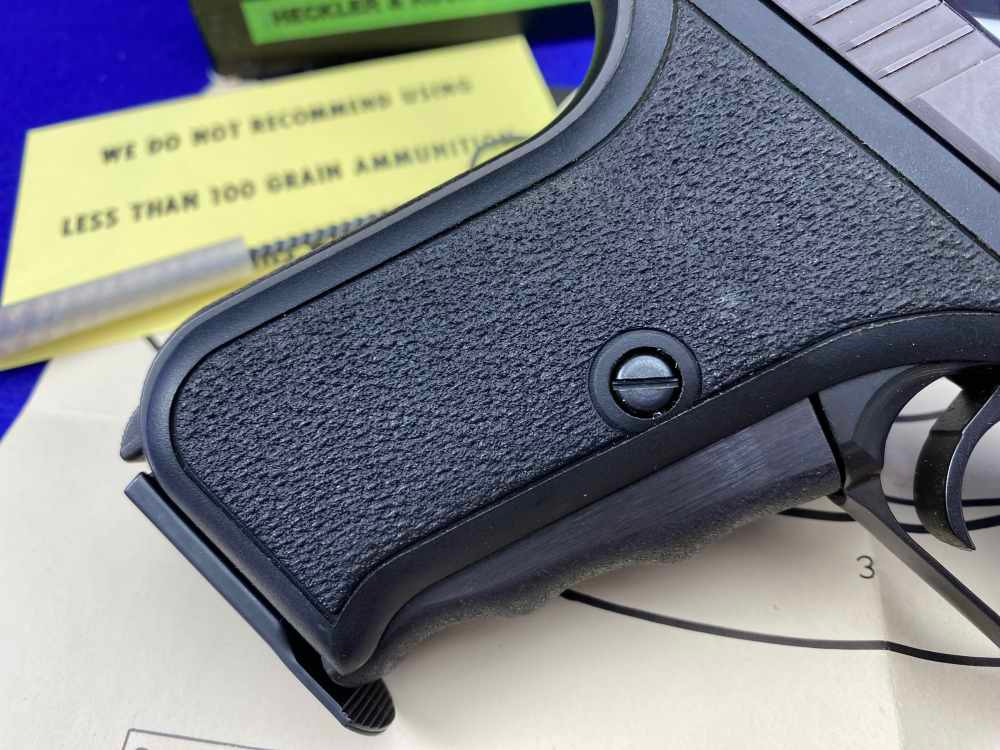 1983 H&K P7 PSP 9mm Blued 4.1