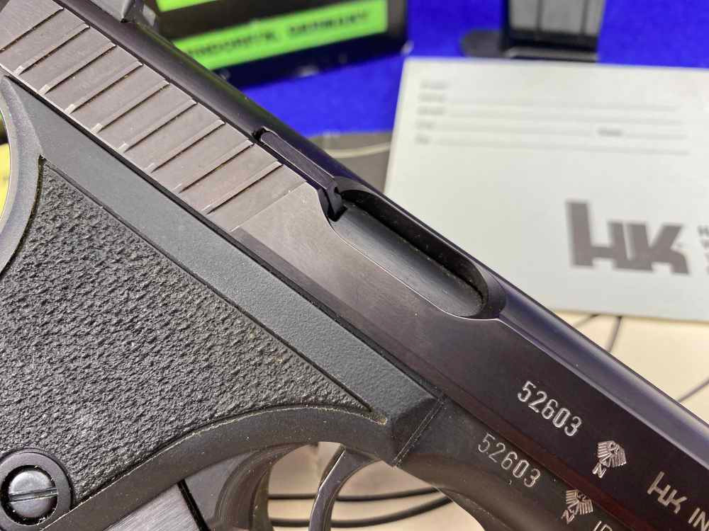 1983 H&K P7 PSP 9mm Blued 4.1